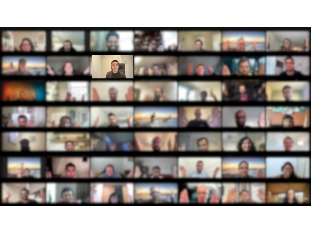 Product Academy community Zoom call